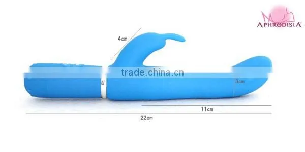 10 Function Silicone Purple g Spot Rabbit Vibrator for Women photo-3