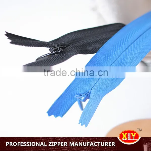 2015 Hot Sale Fancy Nylon Invisible Zipper , Christmas Dress Zipper photo-2