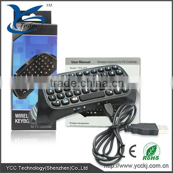 Chatpad for PS4 Controller Accessories for PS4 Bluetooth Keyboard photo-6