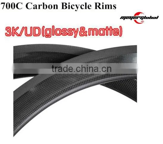 700c Full Carbon Clincher Road Bicycle Rims Chinese Carbon Rim 50mm Clincher Carbon Bike Rim photo-3