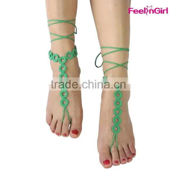 Free Sample Wholesale Barefoot Beach Walk Nude Sandals Quality Choice photo-4