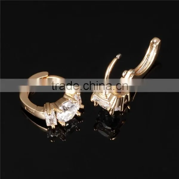 2016 Fancy Ladies Latest Design Gold Earings Earring Findings photo-4