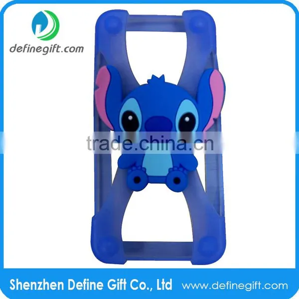 2015 New Product 3D Cartoon Universal Silicon Bumper for Mobile Phone photo-6