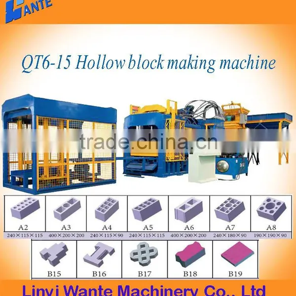 QT6-15 brick making machine price, brick making machine price list, automatic brick making machine
