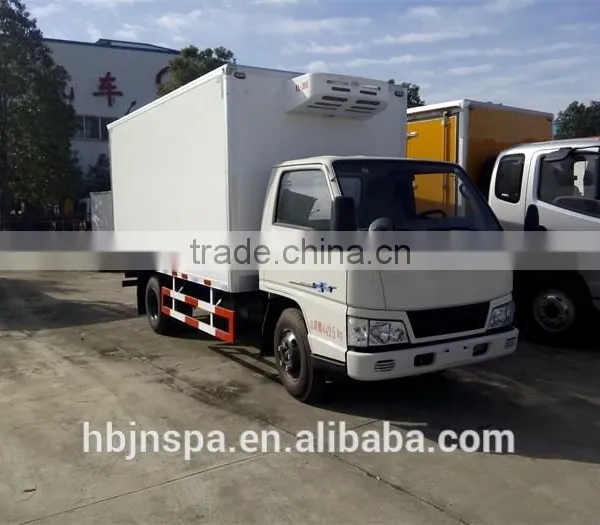 Capacity 2T JMC Truck Refrigerator With Good Refrigerator Unit photo-2
