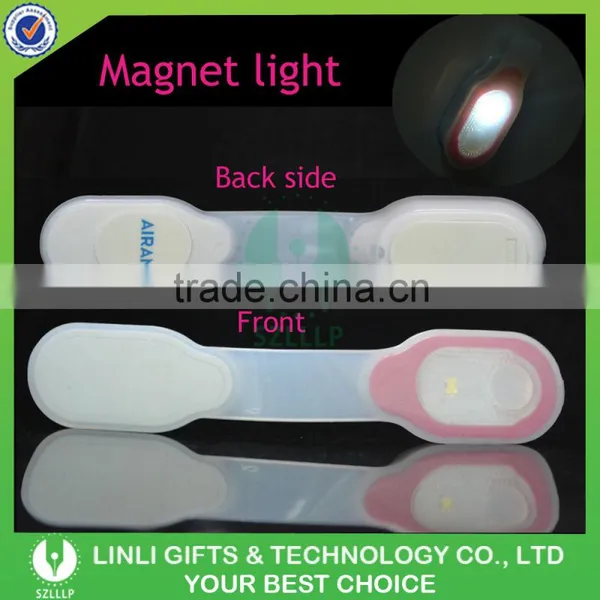 Custom Logo Print LED Silicone Magnetic Light, Promotional Magnetic Light photo-5