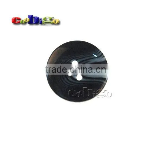 22.4mm(36L) Fashion Resin Grain Classical Buttons 4 Holes Sewing Craft DIY Accessories For Bag Garment #FLN007-22.4B photo-2