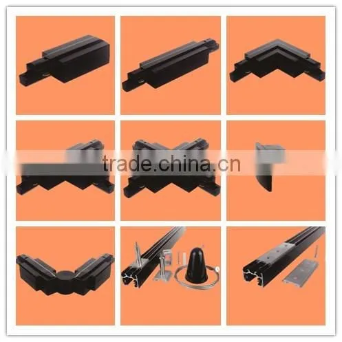 2016 New Design 1 Circuit 2 Wires Track Rail For LED Track Light System for COB Light 30w 40w photo-6