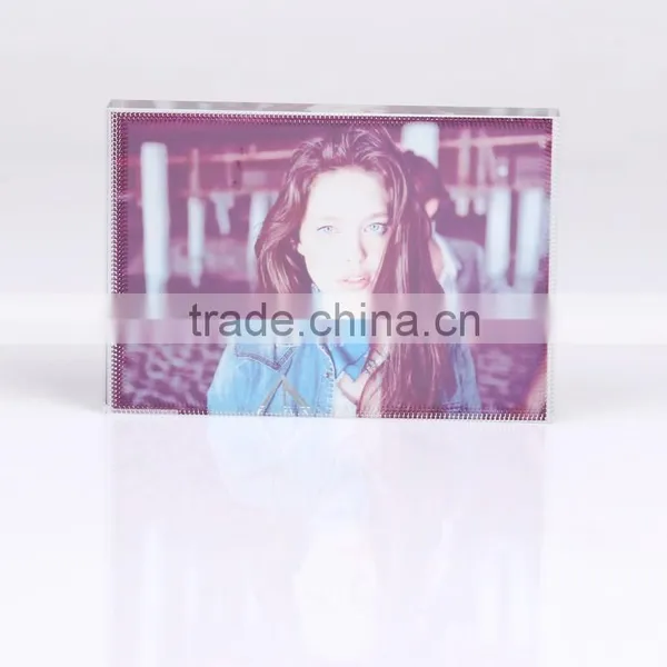 Sublimation Crystal Photo Frame for Wedding Gift photo-4