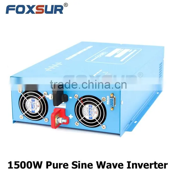 High Quality 1500W Pure Sine Wave Inverter 12V 24V 48V DC to 110V 230V AC, DC to AC Solar Power Inverter photo-2