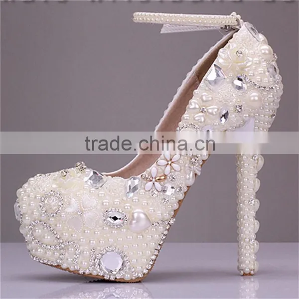OW11bridal Wedding Crystal Stiletto Shoes Wedding Shoes for Women