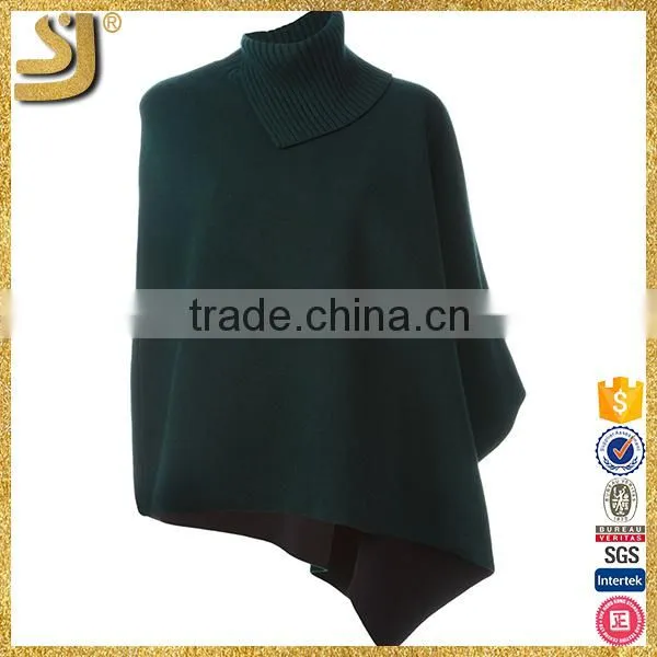 Cheap Fashion Ladies Asymmetric Knitted Woman Sweater photo-5