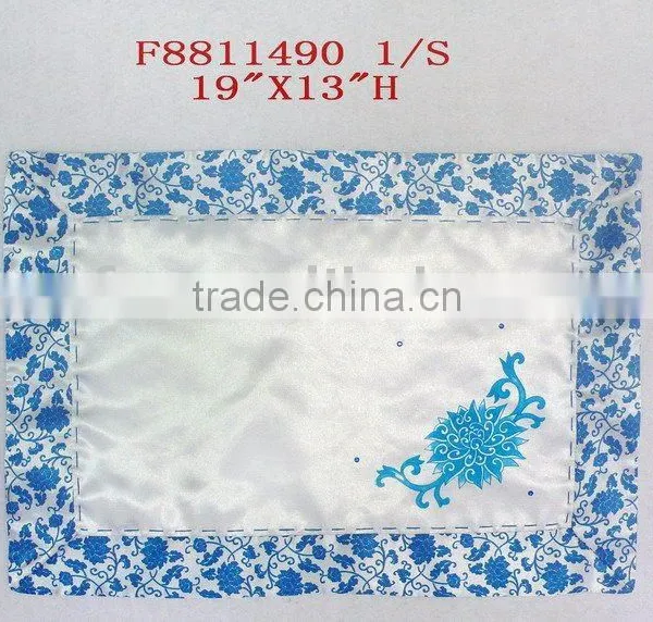 Blue and White Porcelain Placemat