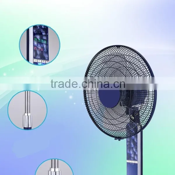 ABS 16 Inch Stand Fan With Remote Control LED Light photo-2