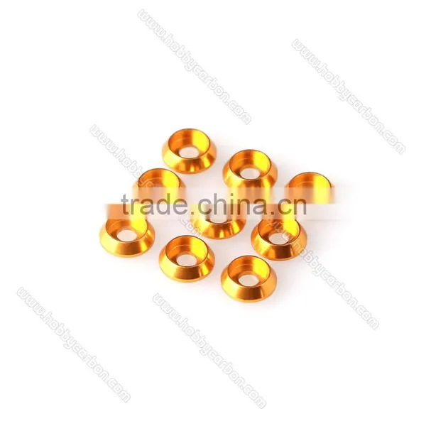FPV/Mini Frame M3 Alloy Cone Cup Washers/aluminum Countersink Washer
