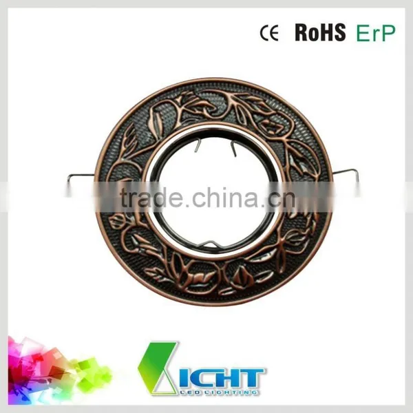 Zinc Alloy Led Downlight Housing Ring Ceiling Lamp Accessory photo-3