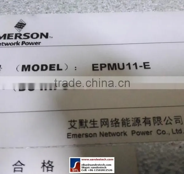 Emerson EPMU11 EPMU11-E 18~72VDC Rectifier Modules DC Power Rectifier Converter photo-2