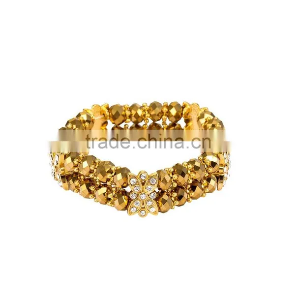 Free Sample 2016 Handcraft Lady Charm Bead Bracelet photo-3