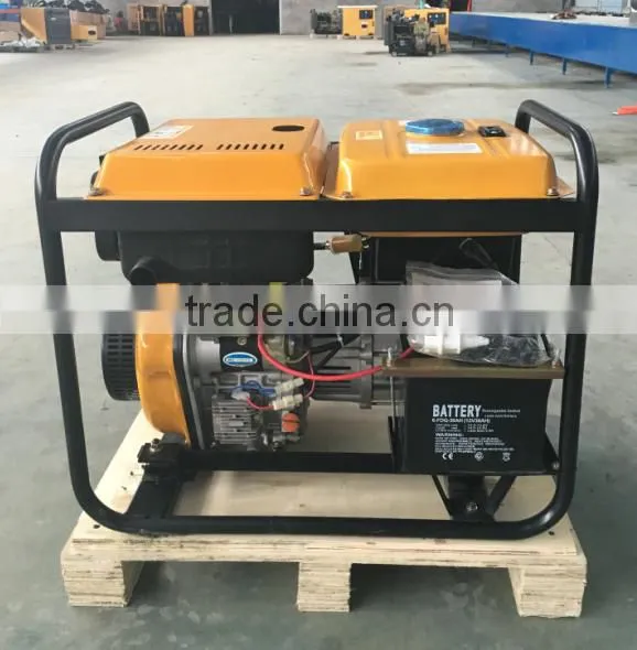 5KW Portable Diesel Electric Power Generator photo-5