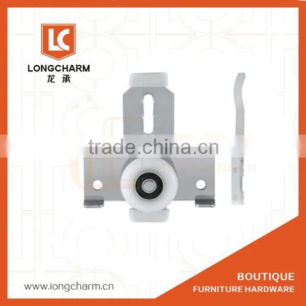 YL-6703A Nylon and Iron Wardrobe Door Sliding Roller Door Wheel Steel Sliding Door Rollers Wheel photo-4