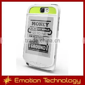 OAXIS InkCase N2 White Electronic Ink E-Ink Case for Samsung Galaxy Note 2