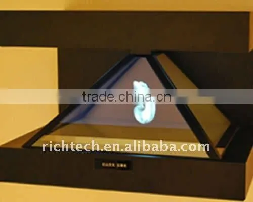 Newest 3D Richtech Hologram Showcase for Mobile Phone Show photo-4