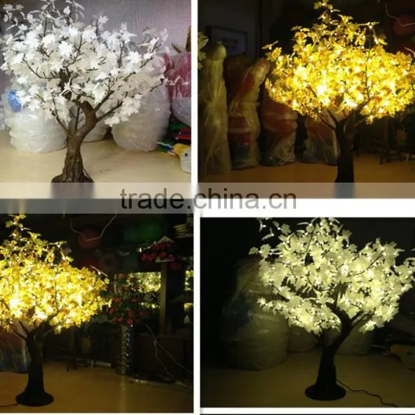 Artificial Autumn Japanese Red Maple Tree With Branches And Leaves photo-6