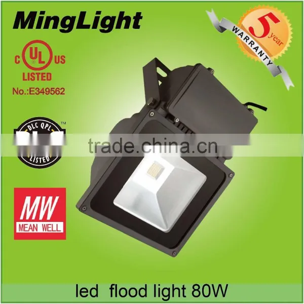 Outdoor Project Light 80w Led Flood Light, DLC UL CUL 80w 100w 150w Led Flood Light photo-4