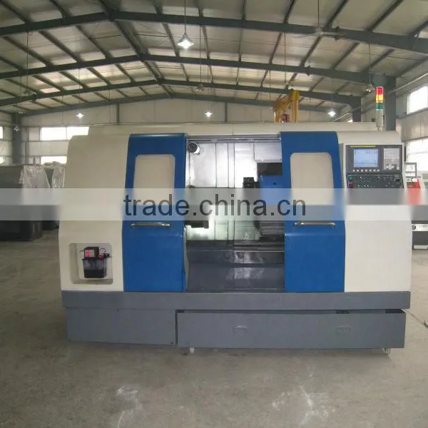 CNC650W Slant Bed Cnc Wheel Lathe for Repair Alloy Wheels Cutting Machine photo-2