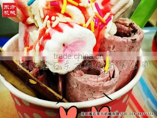 1DA1 Special Big Square Pot 600*600mm Thai Fried Ice Cream Roll Machine for Sale photo-5