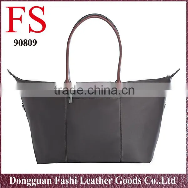 Women's Fashional 2016 Big Nylon/leather Travel Bags at Low Price photo-3