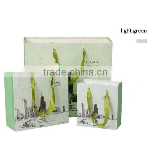 Light Colors Seen Paper Bag For Gift photo-4