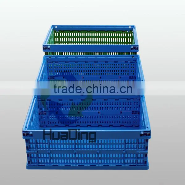 Plastic Collapsible Colorful Storage Tool Box/plastic Basket/multipurpose Plastic Box HDFG-604034C and CL photo-4