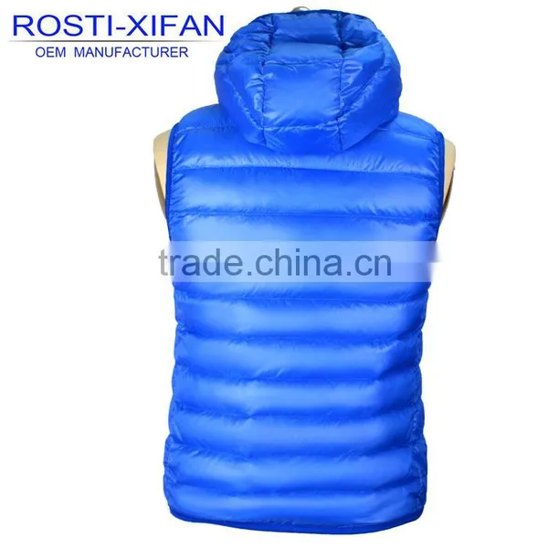 Children Ultra Light Down Feather Sleeveless Jacket Padded Vest photo-3