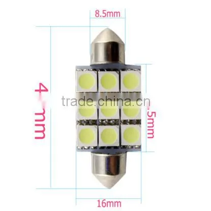 5050-9MD-41MM Interior Lights Rgb Led Dmx Festoon Light Reading Light photo-2