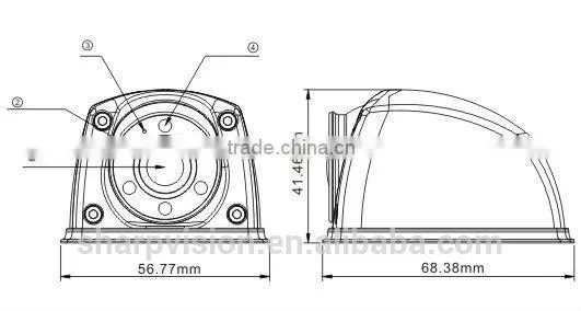 9 Inch Color Quad System for Bus photo-4
