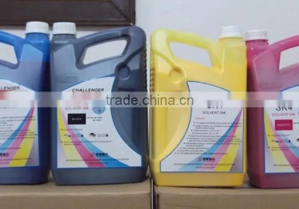 Challenger Inkjet large format Solvent printer use SK4 Solvent ink