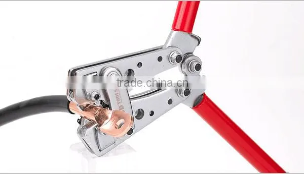 LSD High Quality10years LX-50B Non-insulated Cable Links 6-50mm2 Heavy Duty Copper Y.O Tube Terminal Electrical Crimping Tool photo-5