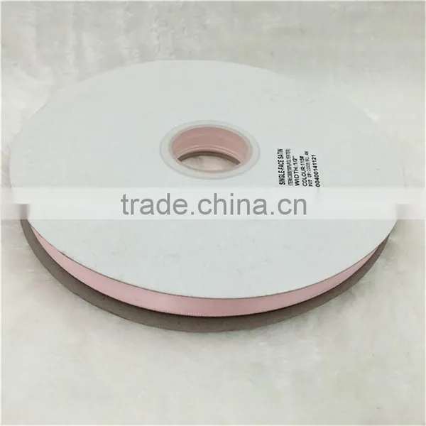 Wholesale 100% Polyester 1/2 Inch Single Face Ribbon Satin, Single Side Satin Ribbon photo-2