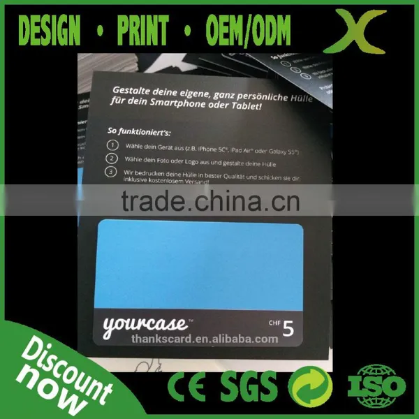 High Quality Best Material Paper a6 Flyer/ Gift Card Envelope/ Paper Card photo-3