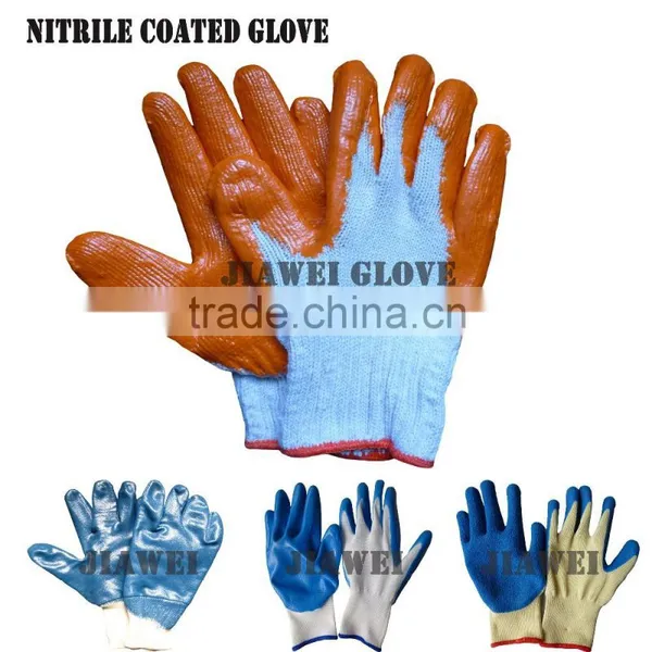Premium Rubber Palm Coated Glove / Latex Coated Work Glove/Guantes De Latex 0264