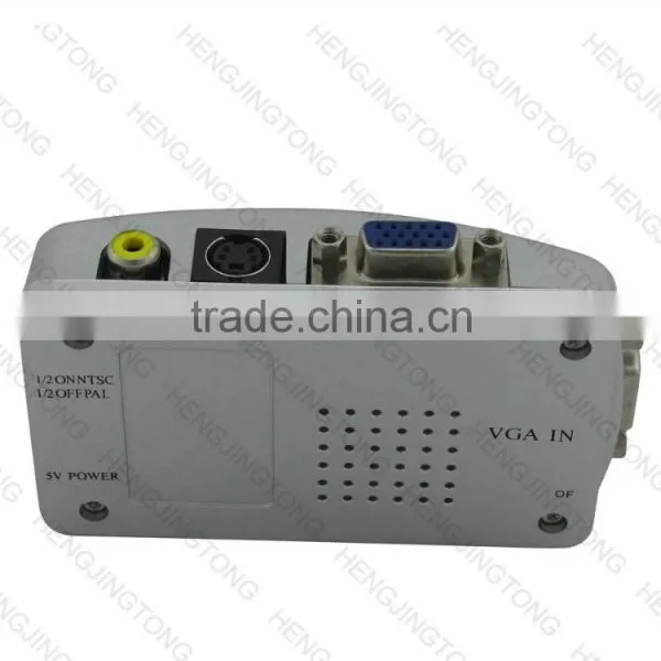 VGA to High Resolution RCA TV Composite Video S Video Converter Conversion Box photo-3