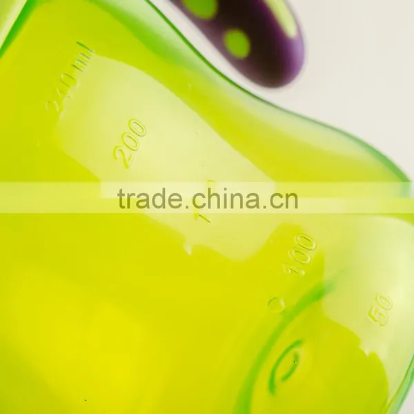 Fashional Design 240ml Children Water Bottle Baby Plastic Bottle for Kids Training Drink photo-2