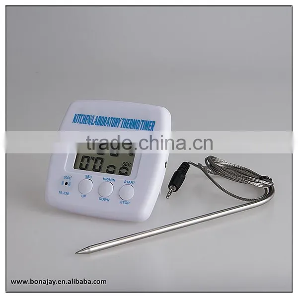LCD Digital Household Thermometer for Kitchen Cooking TA238 photo-2