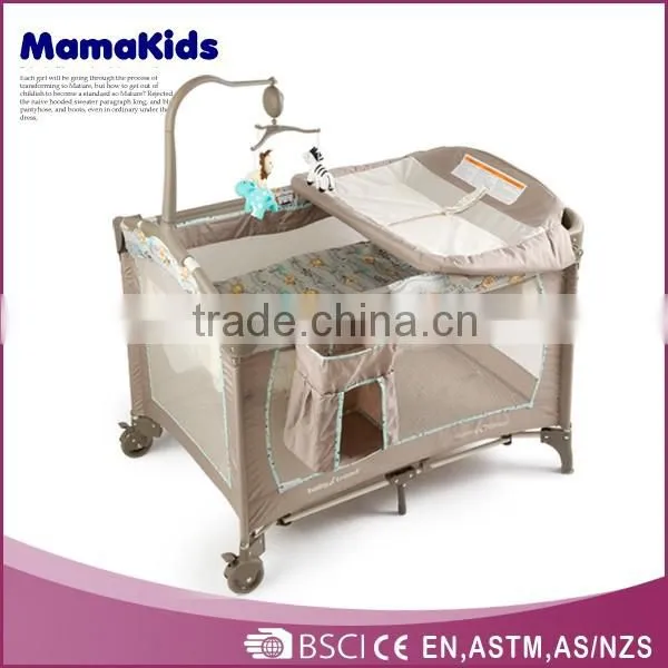 2014 the best quality folding kids playpen with high quality