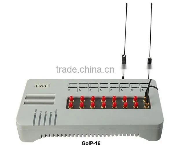 Voip Multiple GOIP16 Grouping Mode,16 Sims GOIP GSM Gateway/SMS Gsm Gateway /goip 16