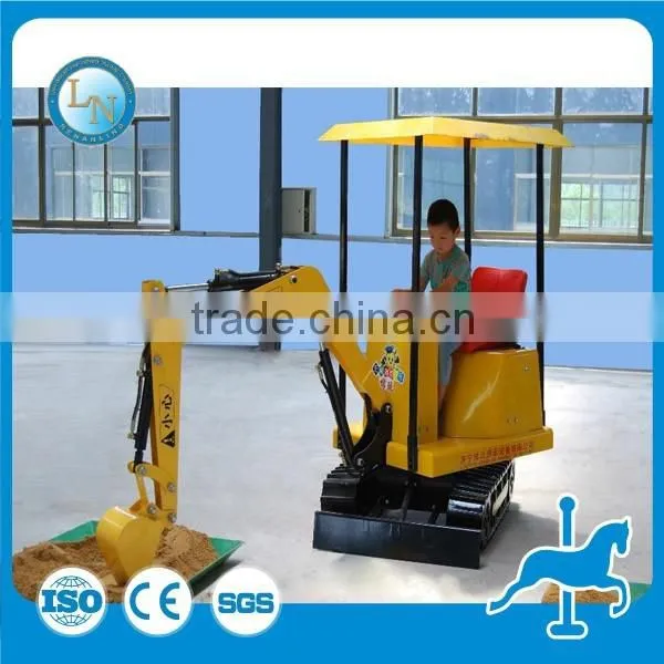 Cheap Price Mini Excavator for Sale!!! New Amusement Park Ride Mini Excavator for Kids photo-2