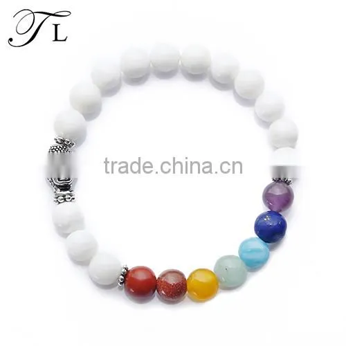New Design Jewelry Natural Stone Bracelet White Stone Bracelet