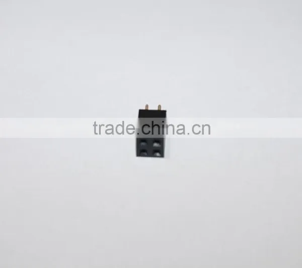 Female Header 2.54mm Double Row Straight 2 Pin photo-4