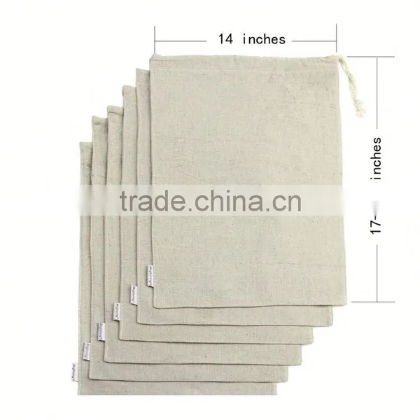 Drawstring Cotton Dust Bag With Logo photo-6